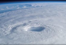 eye of the hurricane