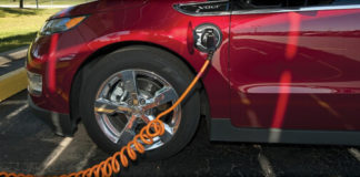 Chevy Volt charging