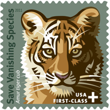 save vanishing species postage stamp