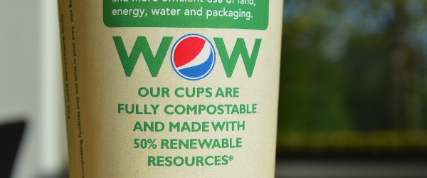 Pepsi biodegradable cup