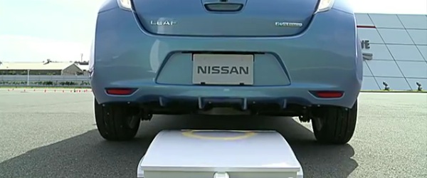 Nissan Leaf Wireless Charging Nissan Leaf Wireless Charging