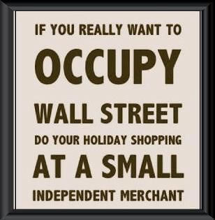 Occupy Wall Street Holiday Shopping