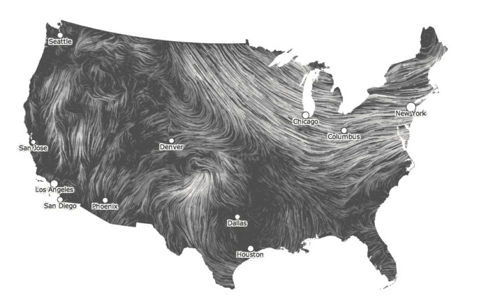 Interactive Wind Map Interactive Wind Map