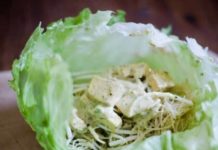 Lemongrass Tofu Lettuce Wraps