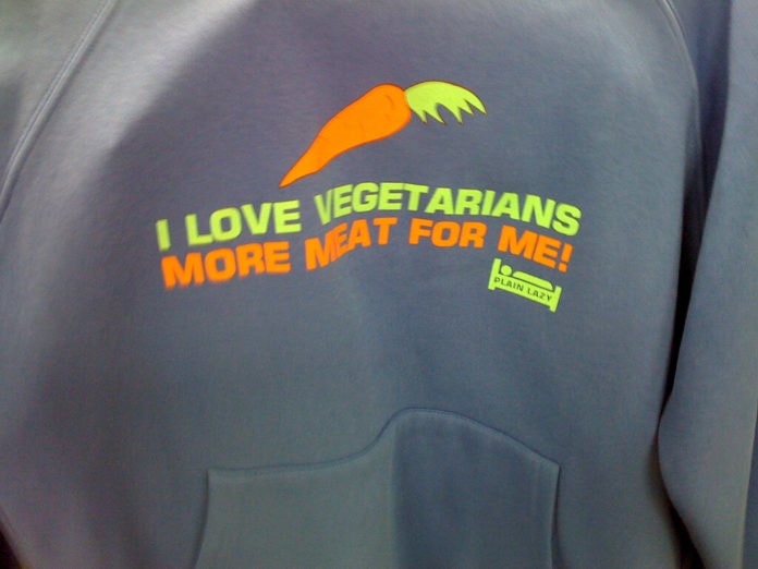 I Love Vegetarians - More Meat For Me