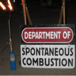 Spontaneous Combustion Sign