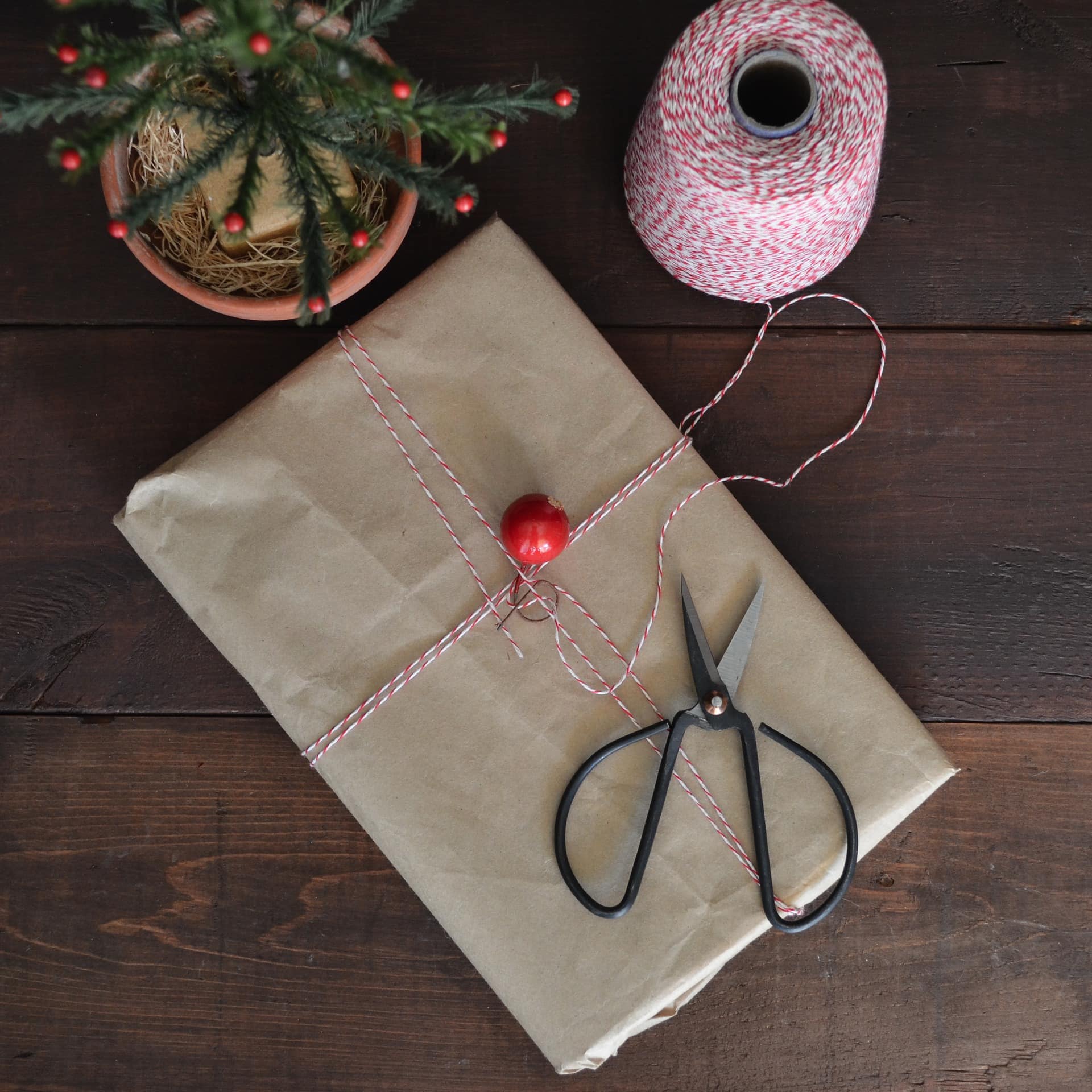 brown paper gift wrap