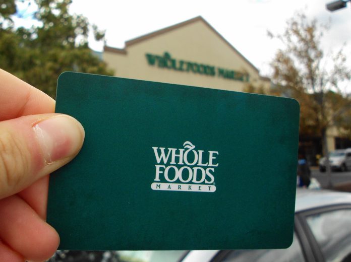 Whole Foods Gift Card