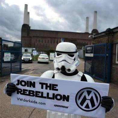 Greenpeace VW Star Wars