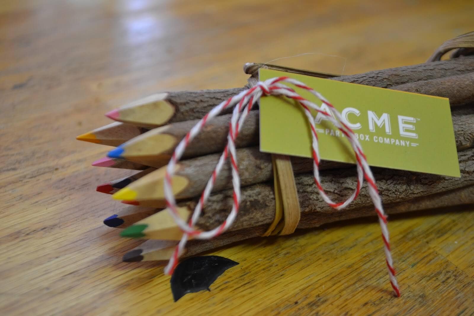 wooden tree pencils in eco friendly workplace