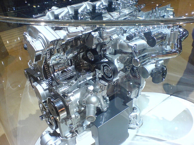 Clean diesel engine
