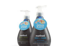 Method ocean plastic soap bottle