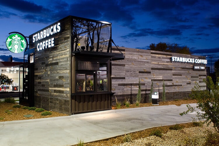 Starbucks eco store