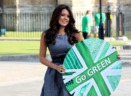 Danielle Lineker Team Green Celebrity Ambassador