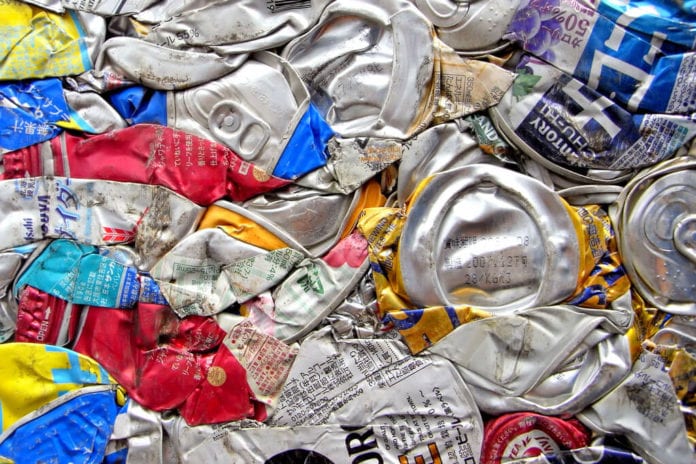 Aluminum can recycling