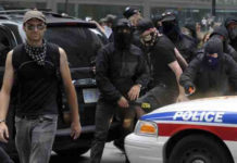 masked rioters at Toronto G20