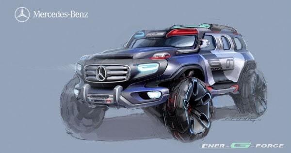 Mercedes-Benz Ener-G-Force Concept Vehicle