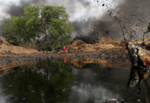 Oil spill Nigeria
