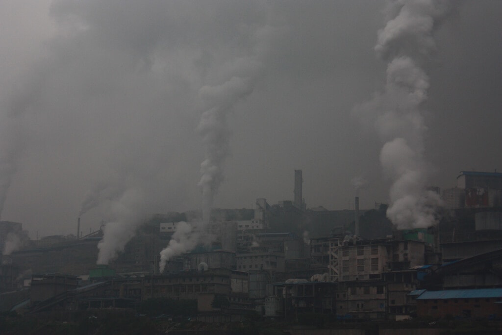 Asia air pollution