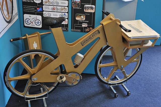 Cardboard bike
