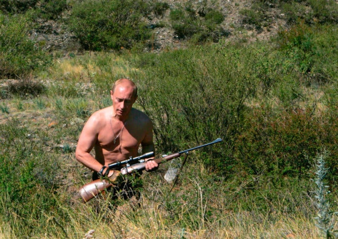 Vladimir Putin hunting