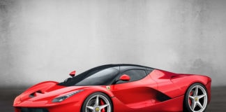 La Ferrari hybrid car