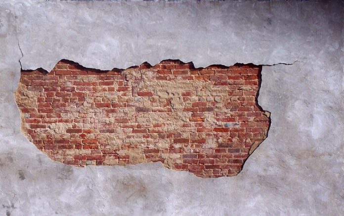 exposed brick and concrete 1
