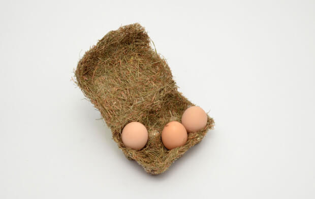 Happy Eggs sustainable packaging