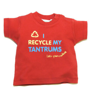 i recycle my tantrums red tshirt400