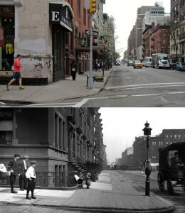 NYC now and then