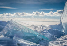 Lake Superior frozen