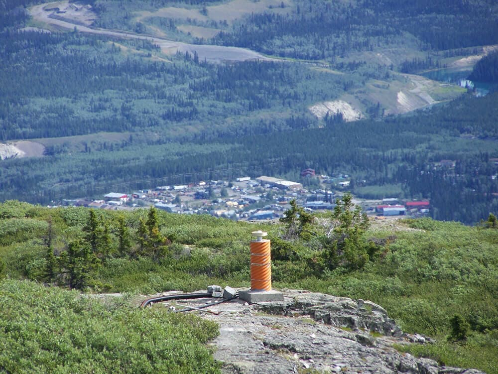 Whitehorse station of Canada’s ground-based GPS tracking network.