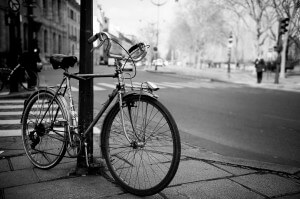 Bicicleta en París