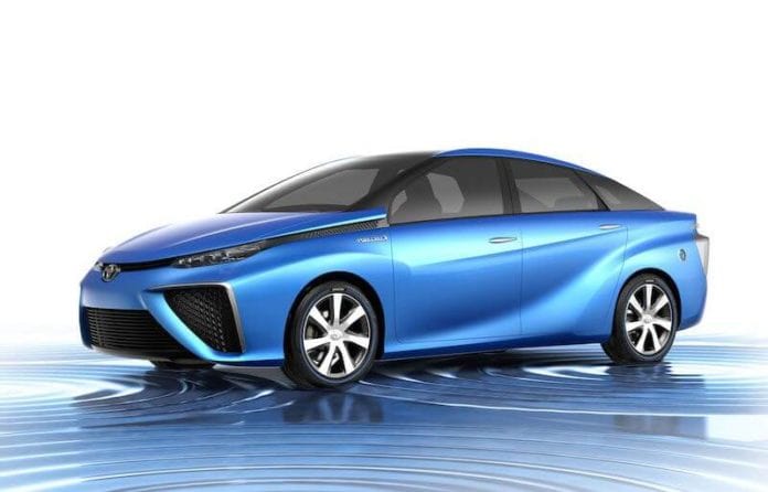 Toyota Hydrogen Fuel Cell Vehicle