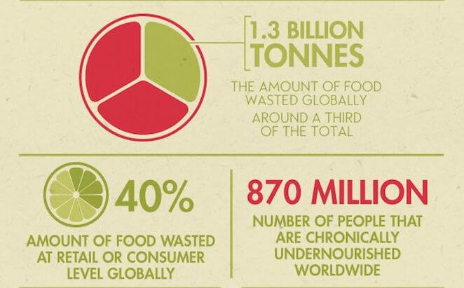 the cost of food wastage