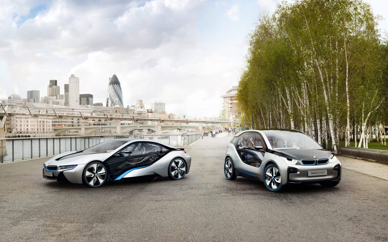 BMW i3 and i8