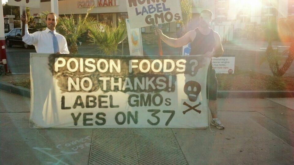 anti-GMO rally