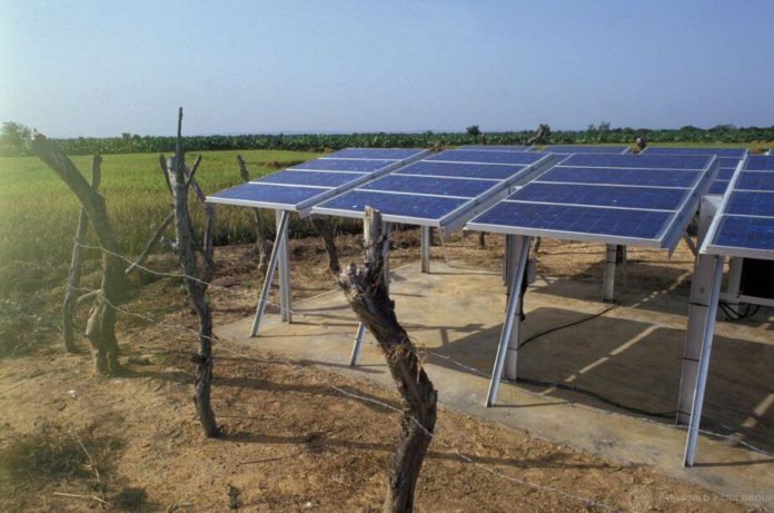 African solar panels