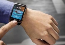 BMW i3 smart watch app