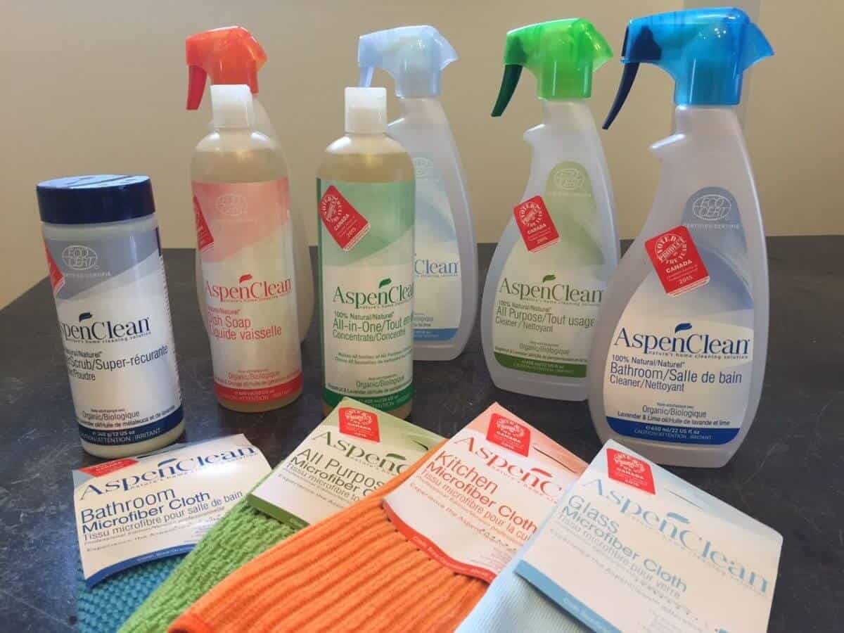 Aspen Cleaning natural cleaning products