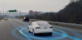 Tesla driverless car feature