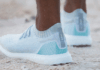 adidas ocean plastic shoes worn on beach