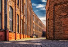 Red Brick Factory Exterior