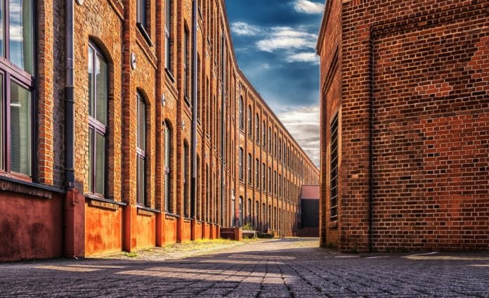 Red Brick Factory Exterior
