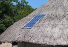 solar panel in Africa