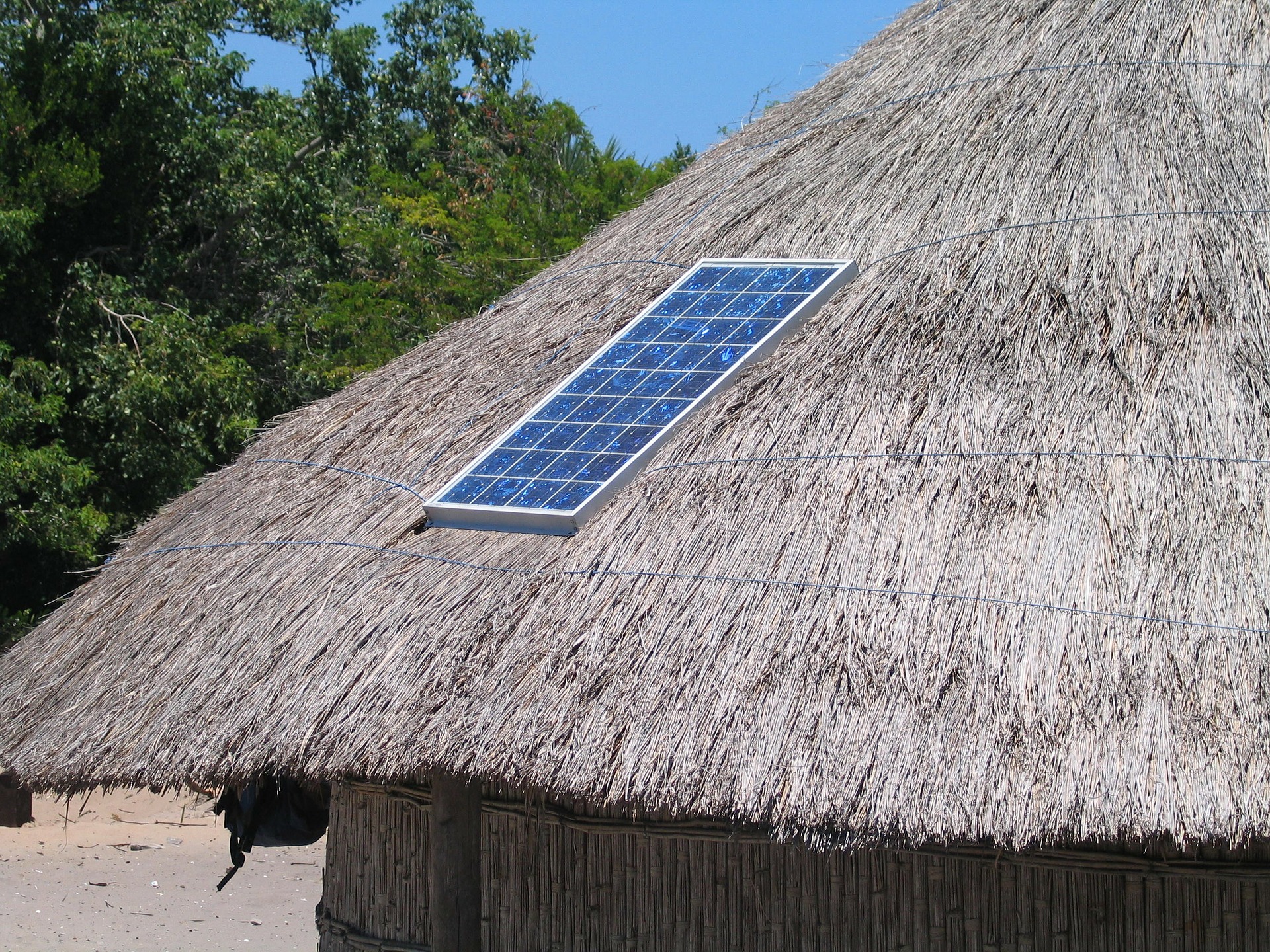 solar panel in Africa