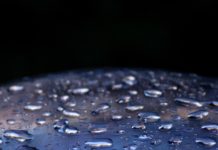 rain on solar cell