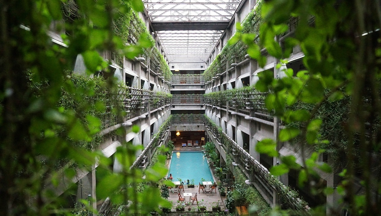 Eco-hotel