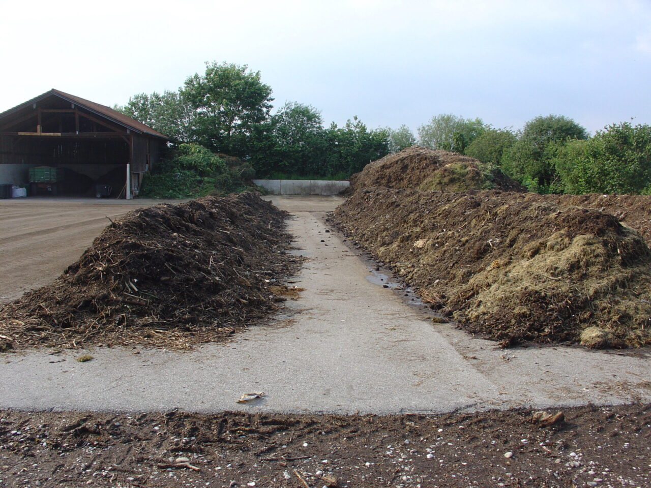Aerated Windrow Composting