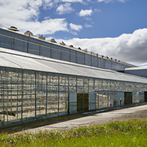 sustainable agriculture production in a vertical farm